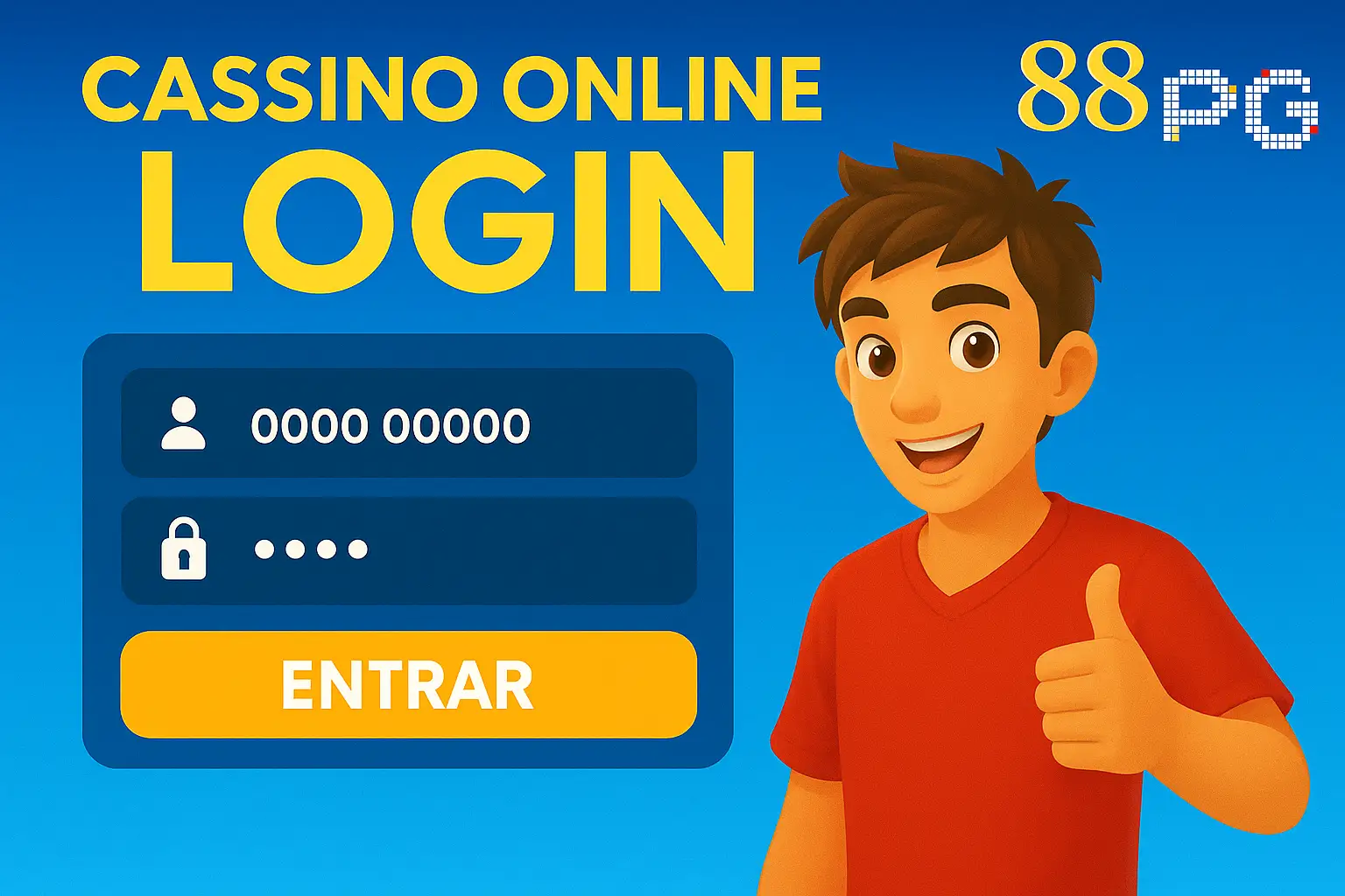 Criar uma nova Conta no plataforma 888PG